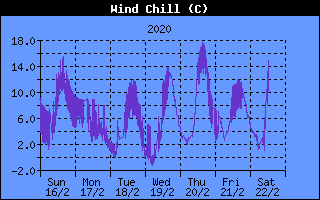 Wind Chill History